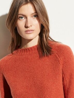 NWOT Vince CROP 100% Cashmere Sweater XS